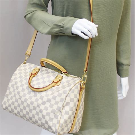 louis vuitton damier azur speedy bandouliere 30|louis vuitton speedy 30 crossbody.